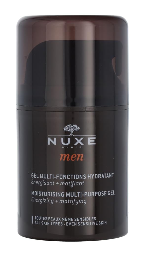 NUXE MEN 50 ml gel viso uomo trattamento idratante energizzante opacizzante