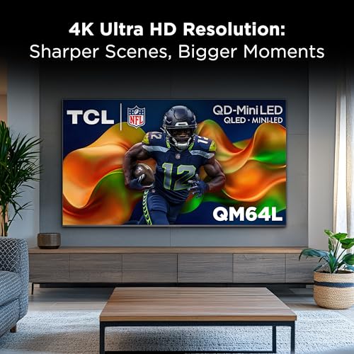 TCL 55-Inch QM64L Series | Mini LED QLED 4K HDR Gaming TV for Sports & Movies | 55QM64L, 2026 | 144Hz VRR, Dolby Vision Atmos, Alexa+ Voice Remote, Amazon Exclusive Smart Fire TV - image 9