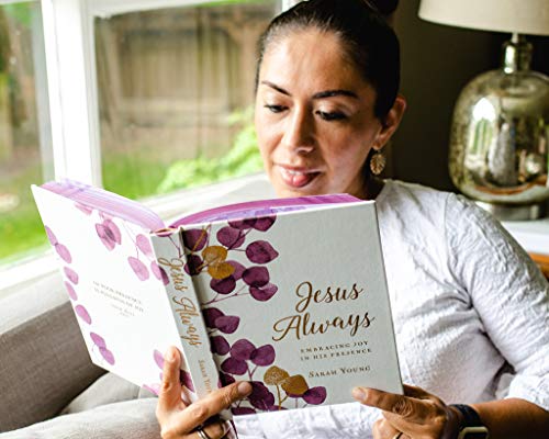 Jesus Always, Large Text Cloth Botanical Cover, with Full Scriptures - Image 7