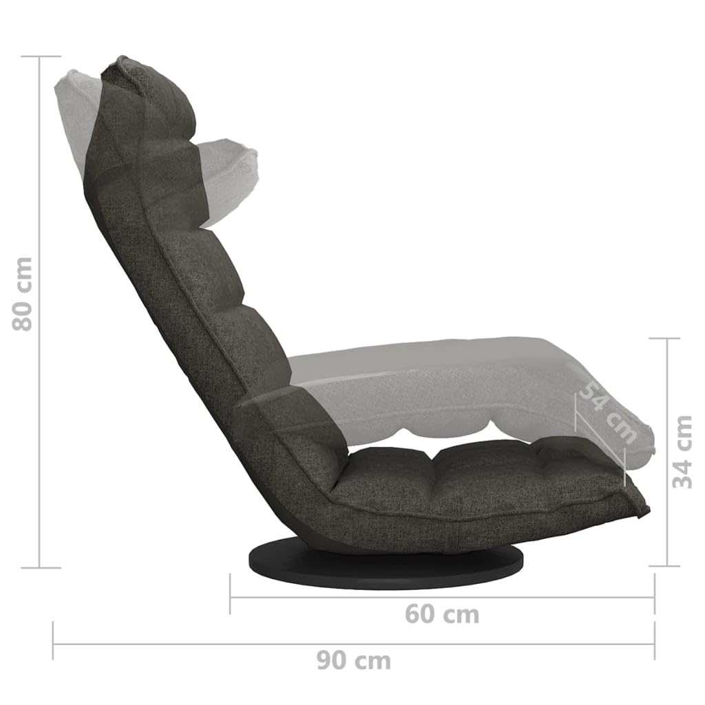 vidaXL Chaise de Sol chaises de Sol Chaise pivotante