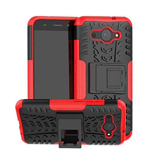 Wuzixi Funda para Huawei Y5 Lite/Y3 2018. Huawei Y5 Lite/Y3 2018 Funda Duradera, Funda de PC+TPU. Funda para Smartphone Huawei Y5 Lite/Y3 2018.Rojo