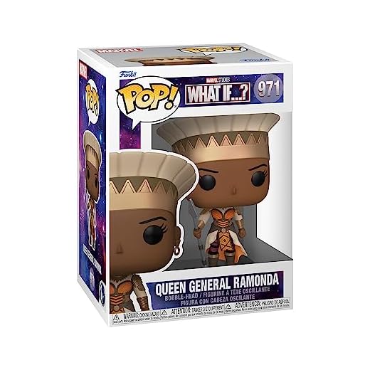 Funko Pop! Marvel - What If - The Queen General Ramonda - Marvel What If - Figura de Vinilo Coleccionable - Idea de Regalo- Mercancia Oficial - Juguetes para Niños y Adultos - TV Fans