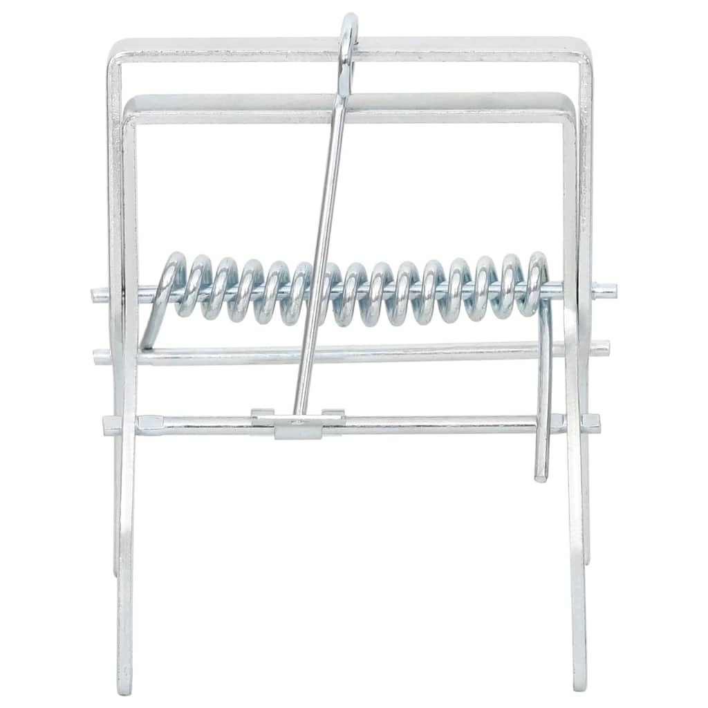 Mangloder Piège à Taupes en Acier galvanisé argenté 10 pièces, Solution Efficace, Durable, sans Poison pour Jardin et pelouse, Installation Facile, réutilisable, idéal pour extérieur et terrasse