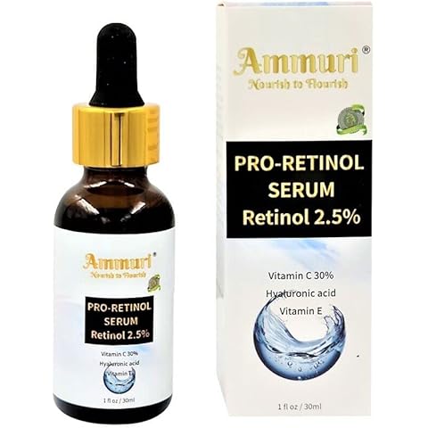 Retinol 2.5% Pro Face Serum Hyaluronic Acid Natural Ingredients For Skin Firming Cover