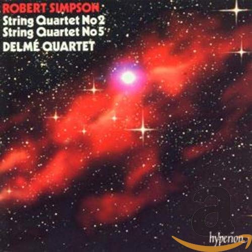 Streichquartette 2 und 5 Delme String Quartet, Robert Simpson