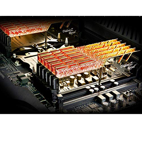Image of G.SKILL Trident Z Royal 32GB (2 * 16GB) DDR4 3200MHz CL16-18-18-38 1.35V Desktop Memory RAM - F4-3200C16D-32GTRS