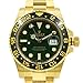 Rolex GMT Master II 'Anniversary Green' Yellow Gold Automatic Watch 116718LN