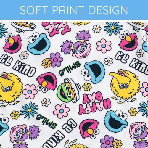 Image of Sesame Street Girls' 2-Piece T-Shirt and Shorts Set for Baby & Kids