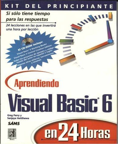 Amazon.com: Aprendiendo Visual Basic 6 En 24 Horas: 9789701702482 ...