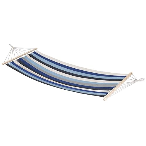 JLH004 Hamac avec barre transversale, barre en bois, 200 x