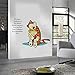 ZigRocket Calvin und Hobbes Zitat DIY Wandaufkleber Entfernung Vinyl Home Decor Wand Dekor Aufkleber Wandbilder 75 x 100 cm