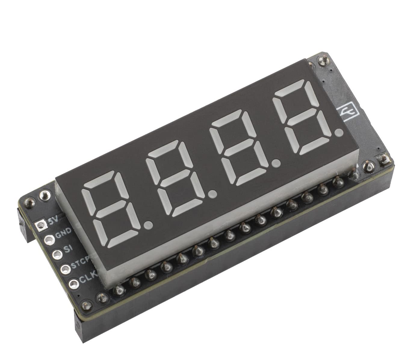 Buy XICOOLEE PICO-8SEG-4B-LED, Red Digital Tube Display Module,74HC595 ...