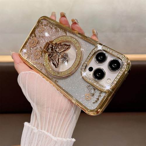 �yWAYYWP�z�K�p iPhone 16 Pro max �P�[�X �L���L�� ���� ���炫�� ���C���X�g�[�� �_�C�������h ���� �ԕ� �A�C�t�H��16�v���}�b�N�X �g�уJ�o�[ �L���L���y�[�p�[�t�� 3D �� �X�^���h�@�\ ��Phone16�v���}�b�N�X �P�[