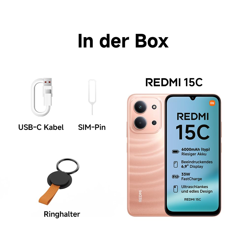 Xiaomi Redmi 15C 4GB+128GB, 6.9