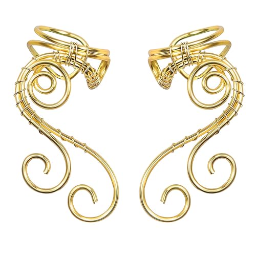 Handmade Ear Cuff Earrings, OwMell Elf Ear Cuffs N...
