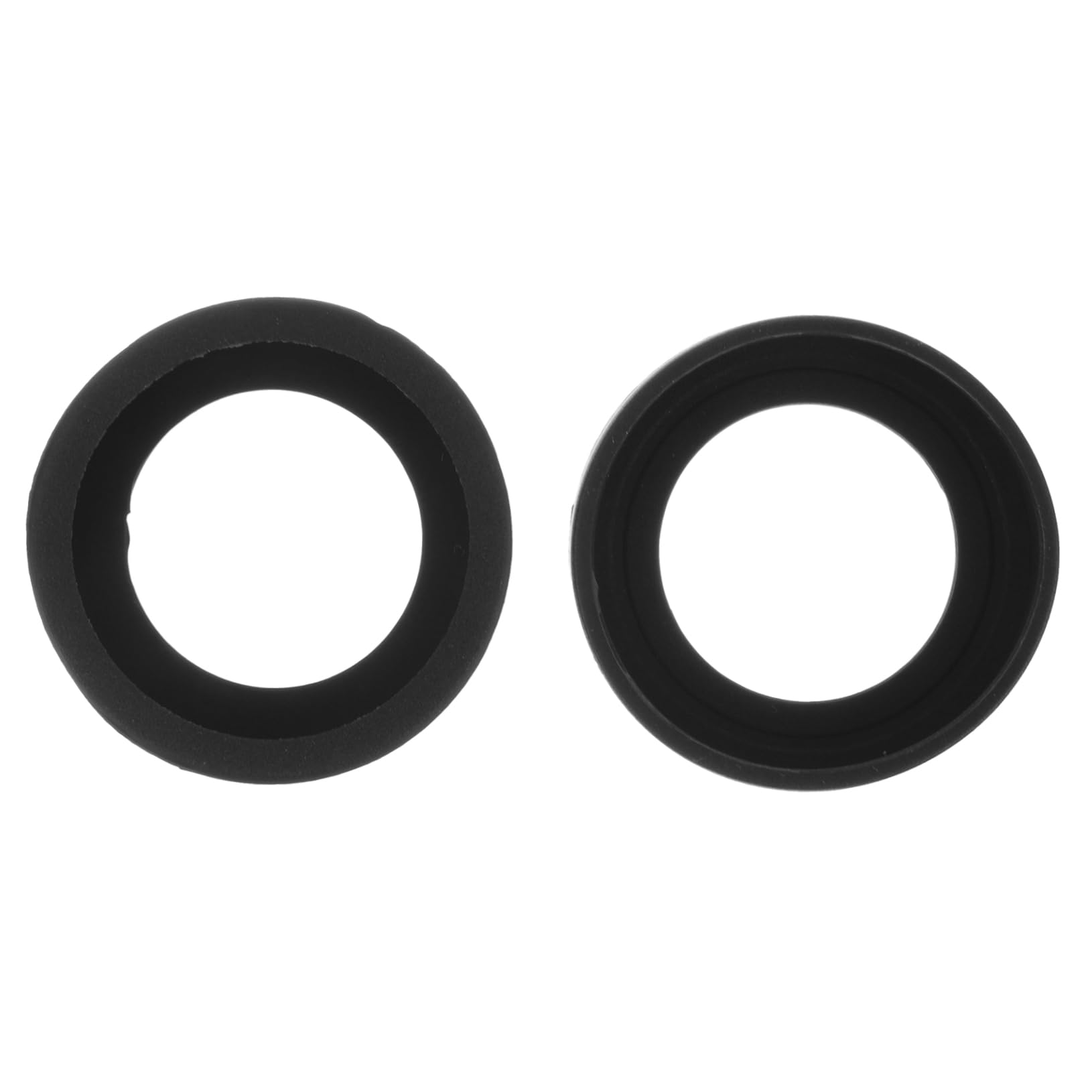 CAXUSD Microscope Protective Cover 2pcs Rubber Eyepiece Cups Scope Eye Cup Cover 32-35mm Easy to Install for Lab Use