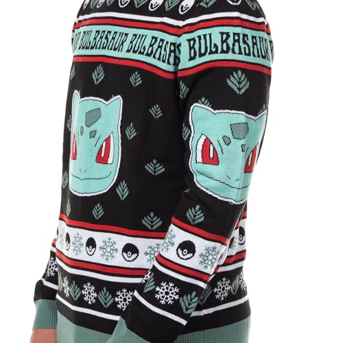 Mad Engine Pokemon Character Design Men's Pullover Crewneck - Image 2