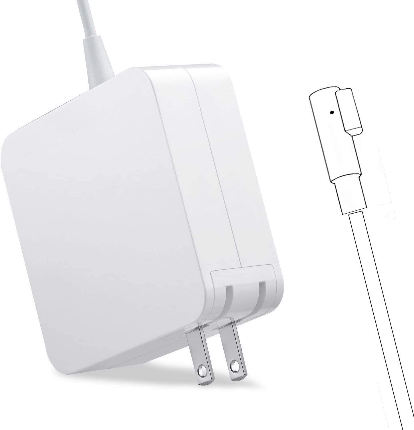 Mac Book Air Charger 45W L-Tip Magnetic AC Power Adapter