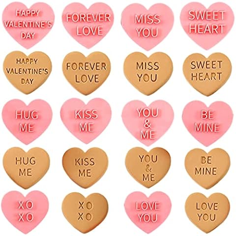 Heart Cookie Cutter Set-10 Pieces Mini Valentine Cookie Cutter Stamp Plastic Biscuit Pastry Cutters for Valentine's Day Baking. Cover