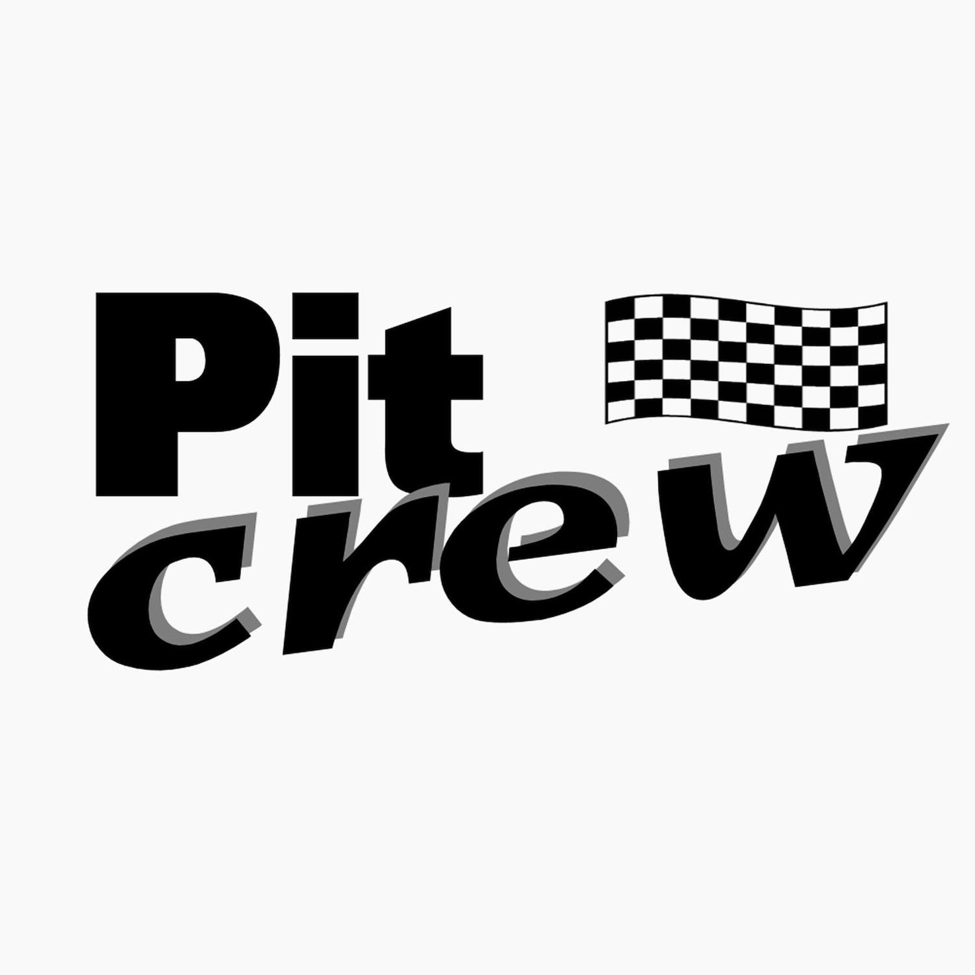 CafePress Pit Crew Racing Flag Snapback Trucker Hat Black/White