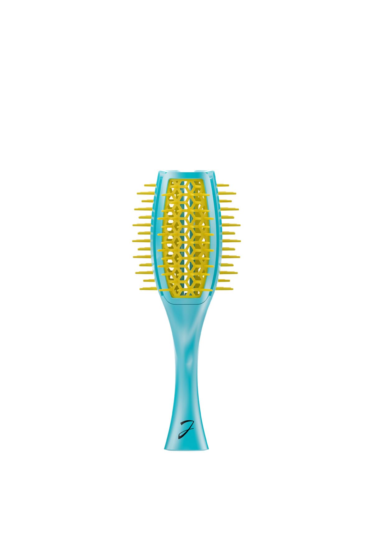 Janeke Tulip Brush Saç Fırçası Yeşil Sarı SP503TG