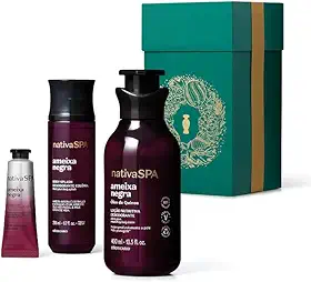 O Boticário, Kit Presente Nativa Spa Ameixa Negra (3 itens) O Boticario
