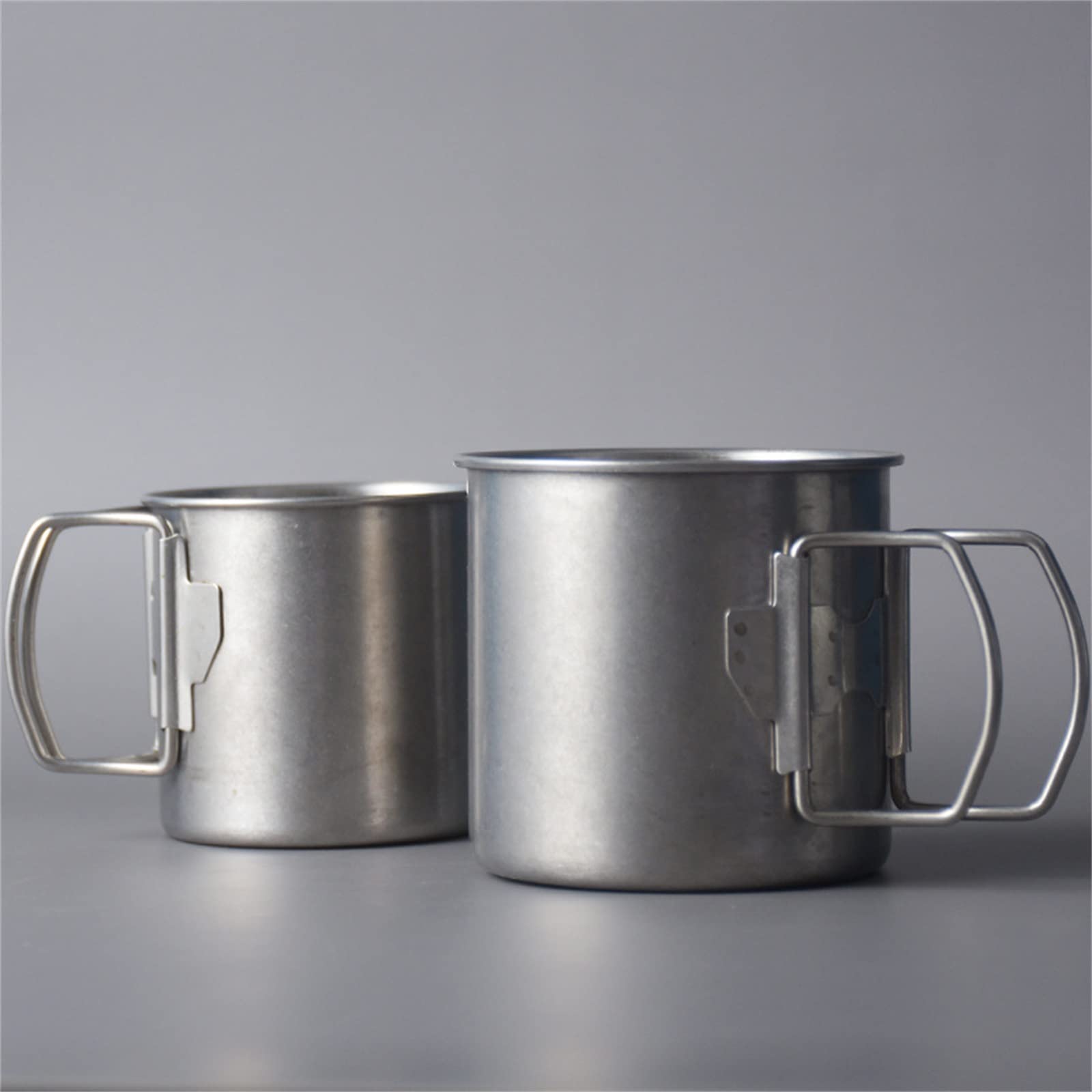 MRKU Titan Tasse Ultraleicht Camping Becher Faltbare Drinkware Für Kaffee