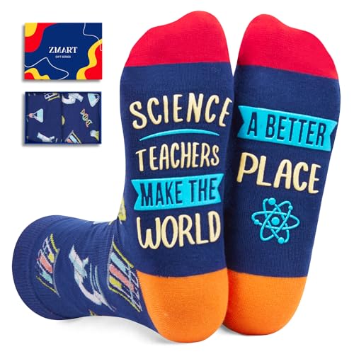 HAPPYPOP Appreciation Gift Ideas - Funny Teacher Principal Boss Coworker Employee Socks