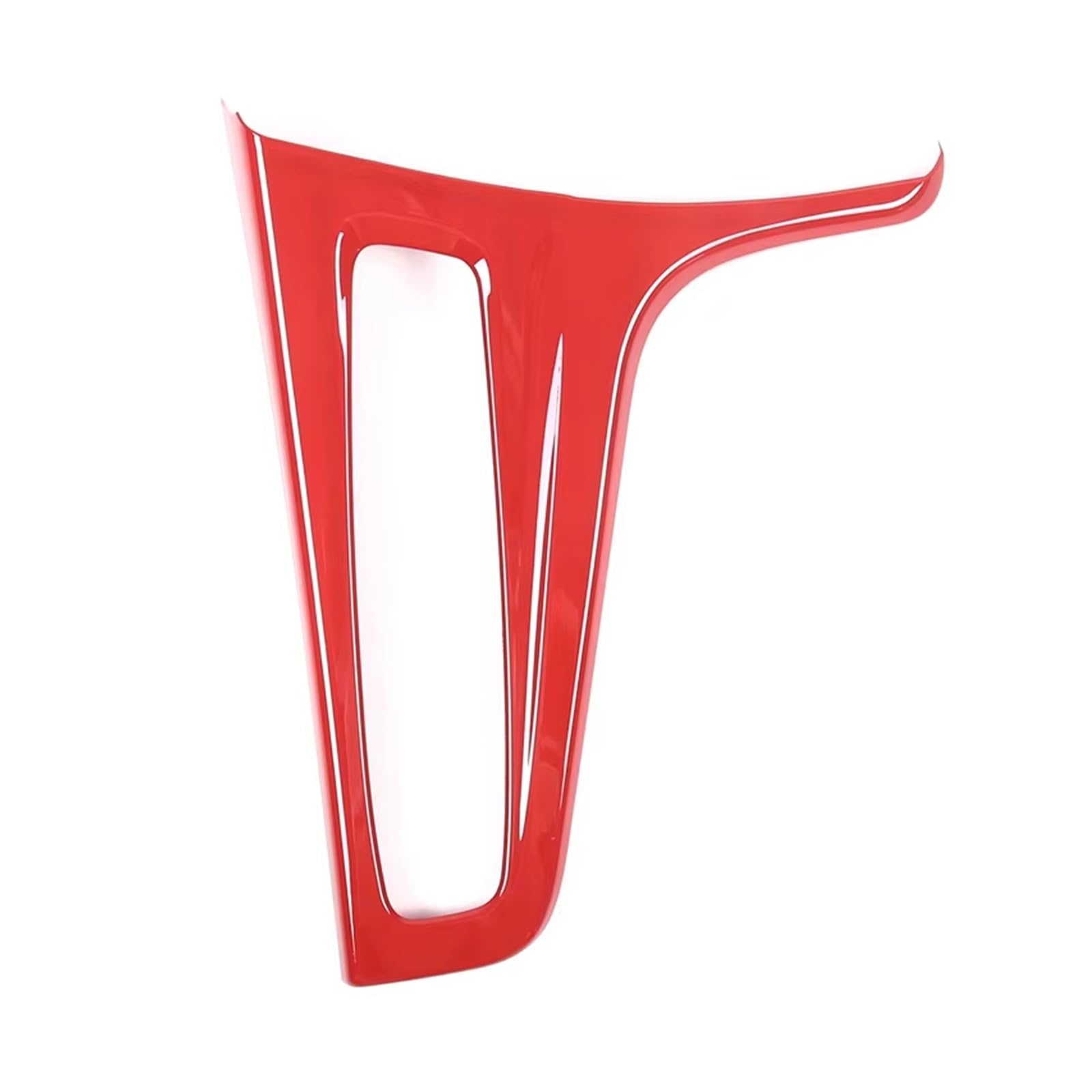 for Cadillac for Escalade 2021-2023 Central Control Gear Panel Frame Cover Sticker Interior Accessories Car Interior Mouldings(Red)