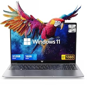 ACEMAGIC 2025 Laptop, Laptop Computer with Intel Quad-Core Processor(Up to 3.4GHz), 16GB DDR4 512GB SSD, Windows 11 Laptop, 15.6″ IPS 1080P, Metal Shell, USB3.2, Long Battery Life