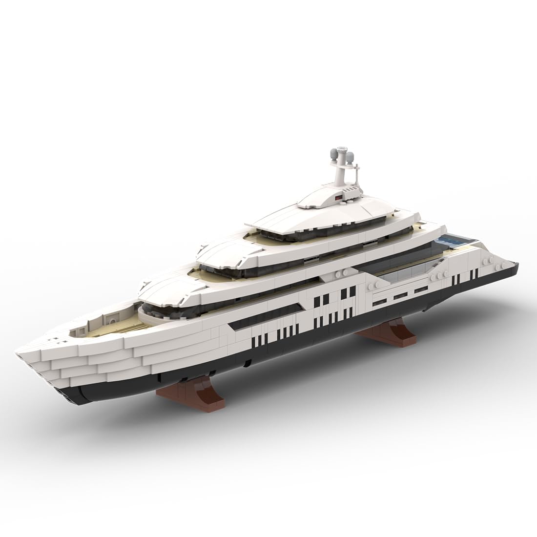 Amazon.com: KAROYD 1/200 Yacht Model Building Kit, Mini Ship