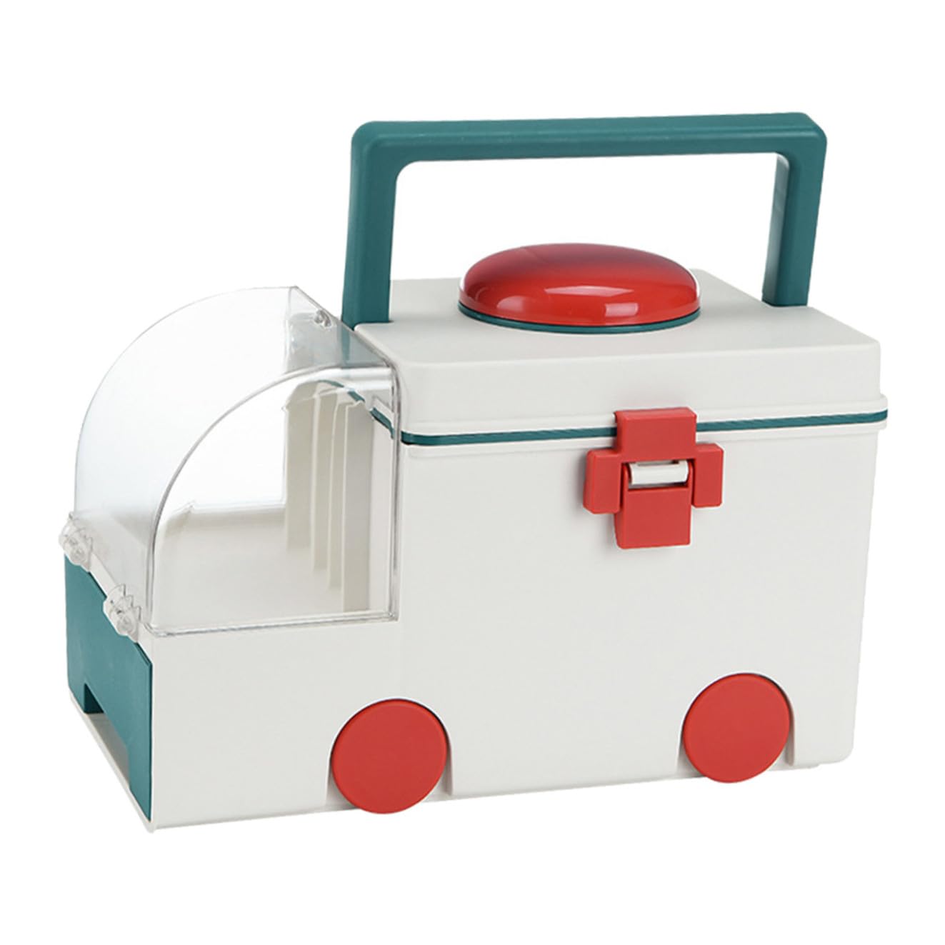 NOLITOY Botiquín Médico De Emergencia Caja De Primeros Auxilios Hogar Contenedor Médico Capacidad De Almacenamiento Para Guardar Medicamentos Domésticos y Suministros De Emergencia