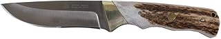 Puma SGB Badlands Stag Fixed Blade Hunting Knife with Leather Sheath - Puma SGB
