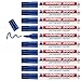 Produktbild edding 3000 Permanentmarker - blau - 10 Stifte - Rund-Spitze 1,5-3 mm - schnell trocknender Permanent Marker - wasserfest, wischfest - für Karton, Kunststoff, Holz, Metall - Universalmarker