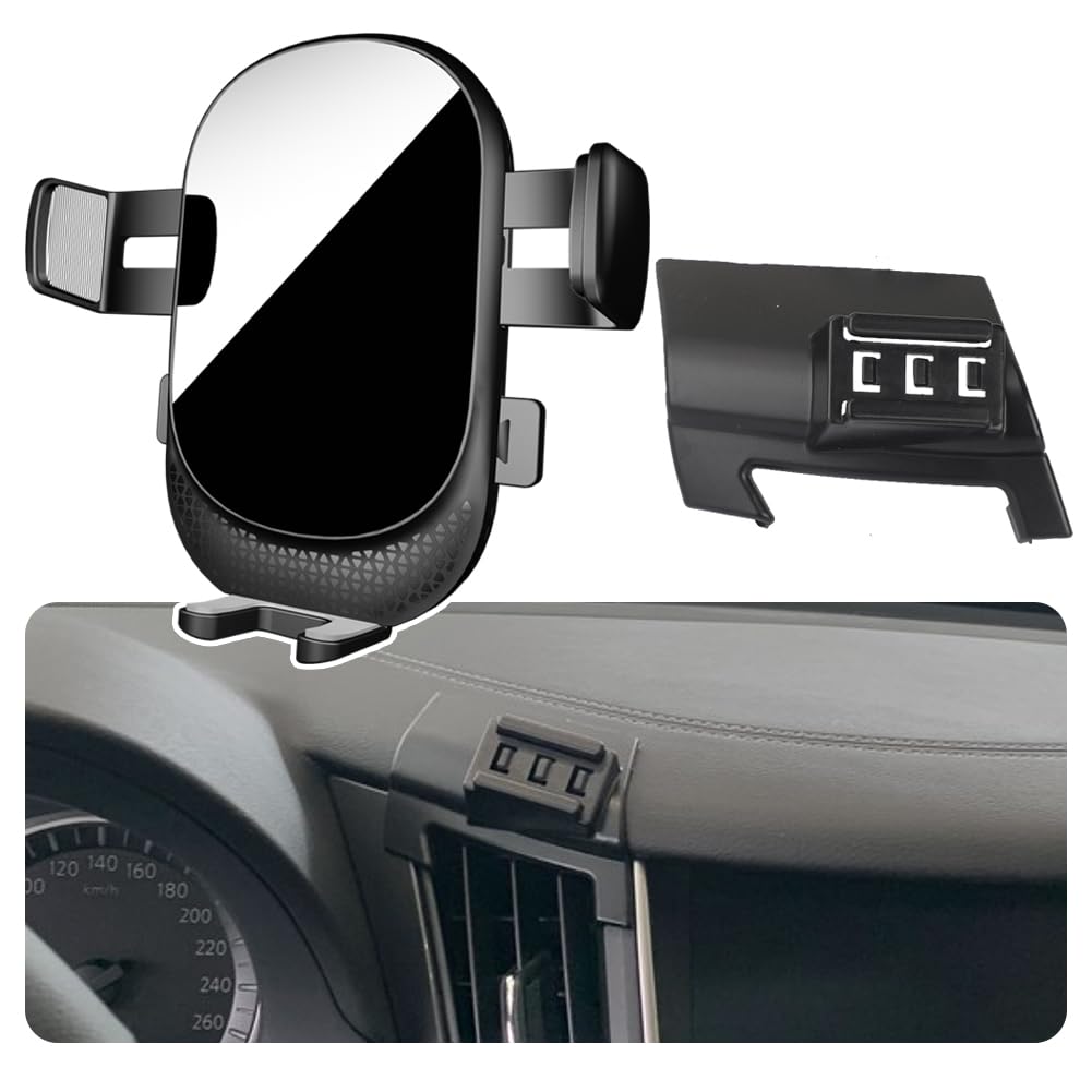 Car Phone Holder for Infiniti Q50 Auto Accessories [Only for 2014-2024 Q50] [Auto Lock Hands Free Cell Phone Mount Car fits for iPhone & All Smartphones]