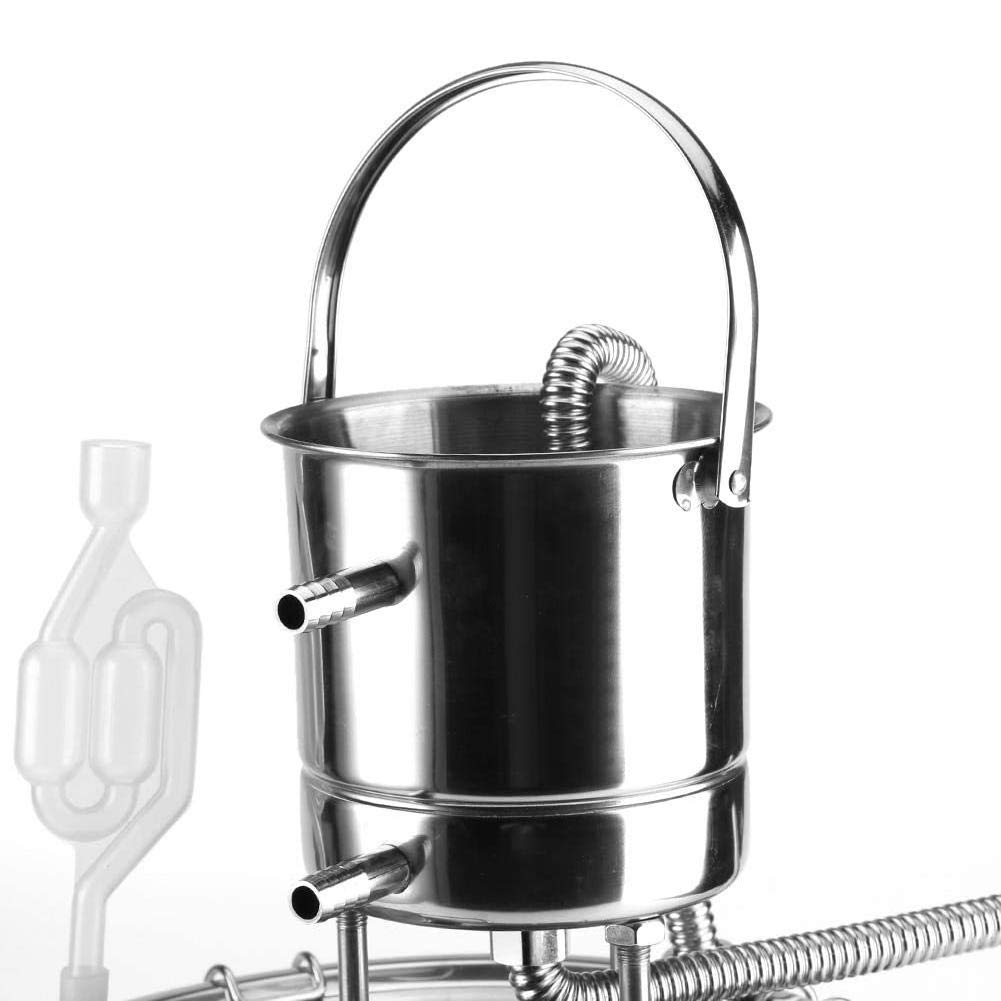 Kit para Hacer Vino, Caldera de Acero Inoxidable, Equipo de Destilación de Agua (10L)