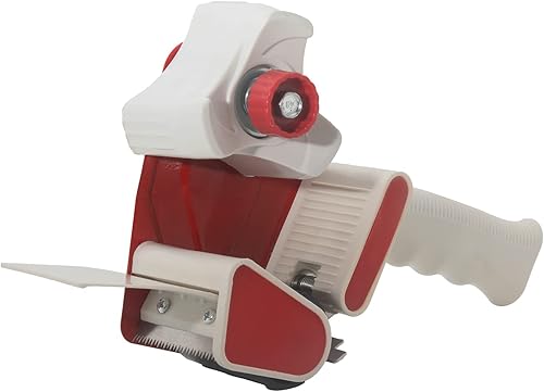 Pistola dispensadora de cinta de embalaje de 3 pulgadas, pistola de cinta de mano para cinta de embalaje transparente de 3 pulgadas de ancho, color