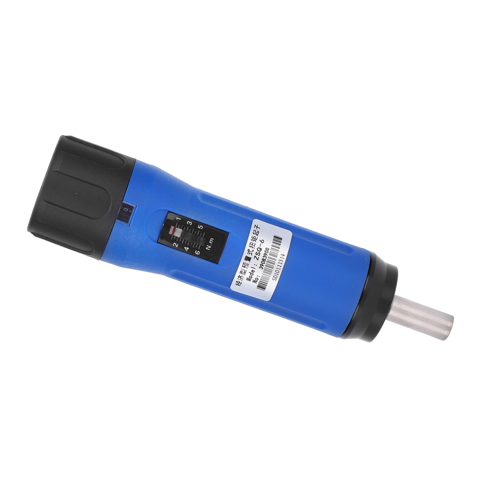 Destornillador Dinamométrico Preestablecido ZSQ-6, Llave de Torque Portátil 1-6 N.m con Brocas Intercambiables, Herramienta Manual de Precisión