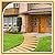 RattanView Wooden Garden Pathway Walkway 8 ft Non Slip Pavers Outside Walkway Pathway Garden Path Decor Weather-Resistant Roll up Beach Wood Road Floor Wedding Party Pathways