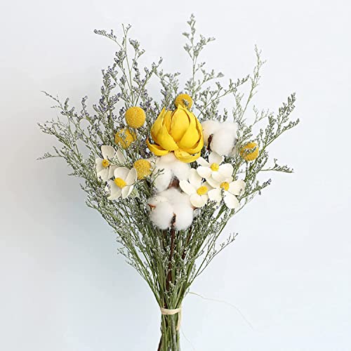 Ramo de flores naturales secas para decoración miniatura 3