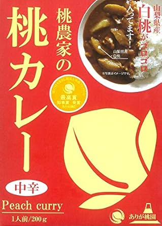 日本一の桃の里 山梨より 桃農家の桃カレー ご当地カレー 株式会社roots 販売者 カレー 通販 Amazon