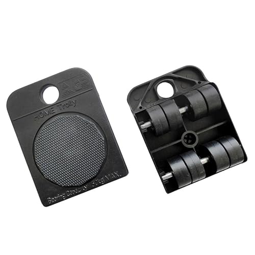 Baltix Carrello Rotante Sposta Mobili Portata Max 150 Kg, Dimensioni 10,7X8,2Xh.3,5 Cm