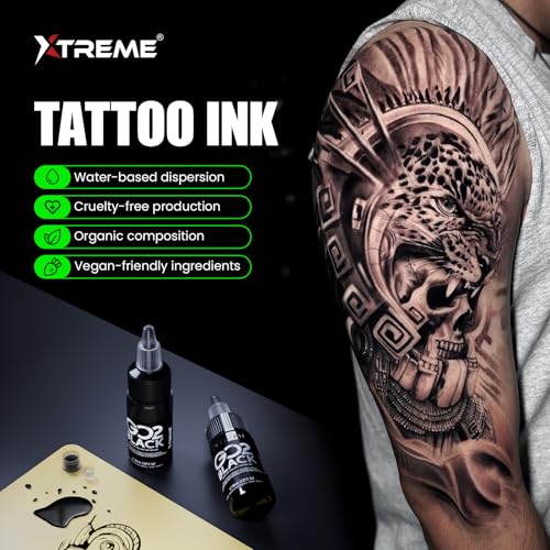 Image of Wormhole Tattoo Gun Kit Xtreme Tattoo Kit Black Tattoo Ink Wireless Tattoo Machine Kit 1,800 mAh Battery Tattoo Power Supply 20 Tattoo Cartridge Needles Multi-function Smart Tattoo Pen