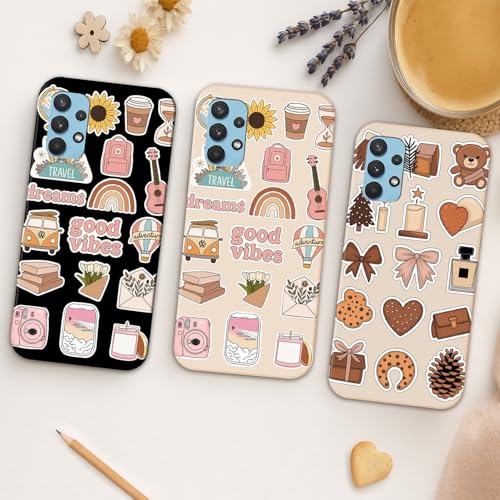 Image of COLORflow Back Cover Compatible with Samsung Galaxy A52 4G / 5G / A52S 5G | Pastel Dreams Collection Customized Back Cover Compatible with Samsung Galaxy A52 4G / 5G / A52S 5G
