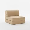 homedius Magic Folding Sofa Beige Single