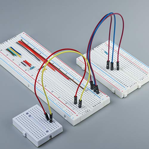 image for ALLEU Breadboard Solderless With Jumper Cables– ALLDE BJ-021 2Pc 400