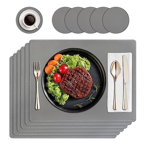 HPMAISON Placemats and Coasters Set of 6