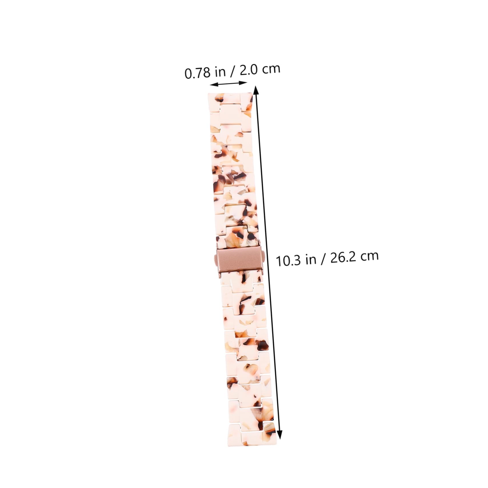 Housoutil Lot De 3 Bracelets De Montre Élégants En Résine De 22 Mm Design Poli À La Main Pour Montre Connectée Confortable À Porter