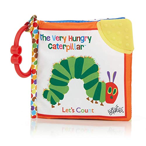 Image of Let's Count Soft Book - World of Eric Carle The Very Hungry Caterpillar Baby Teething Crinkle Book