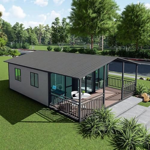 Expandable Prefab Tiny Home 20ft 40ft Modular Container House with